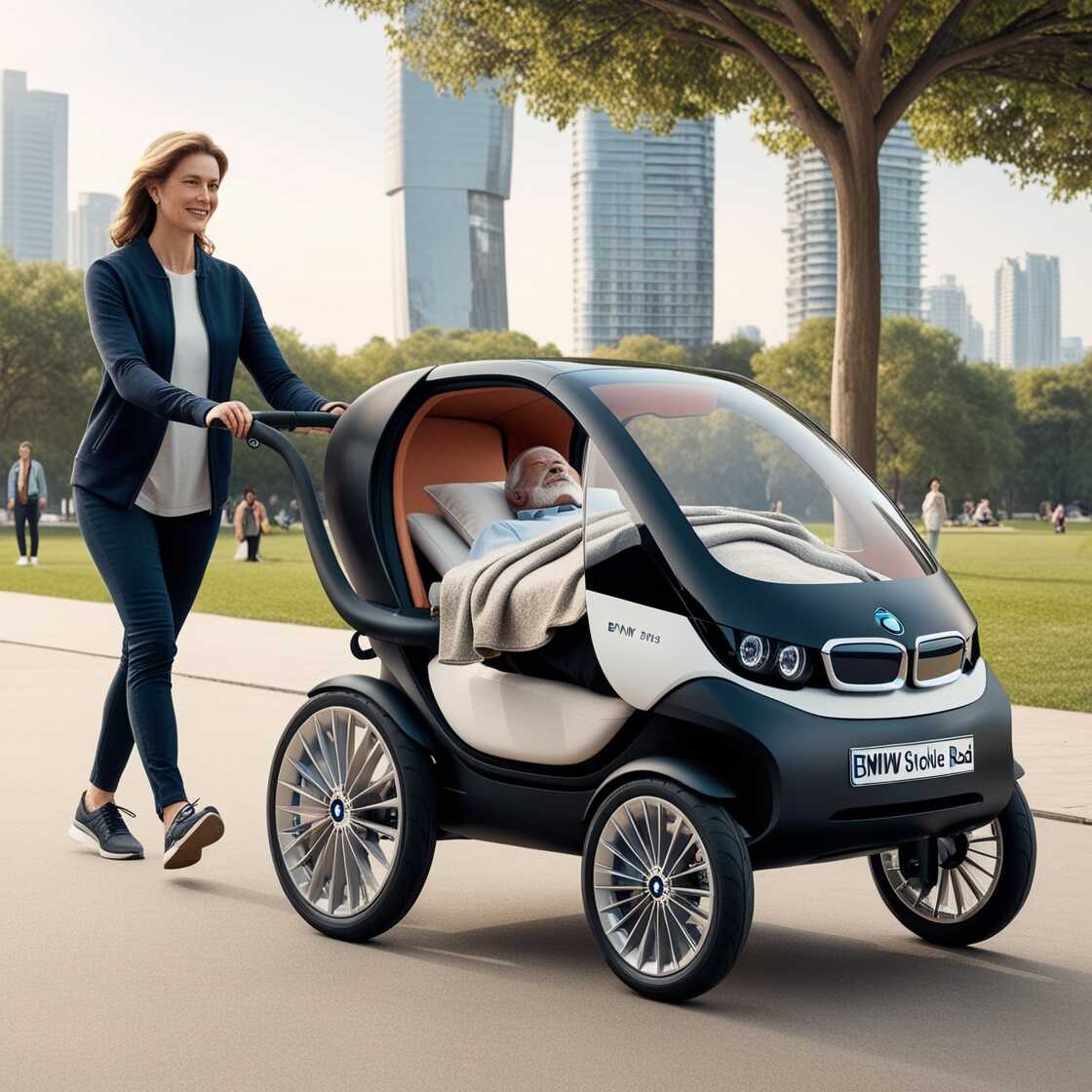 Information about the famous person Experience Luxury Comfort: BMW Stroller Bed for Seniors