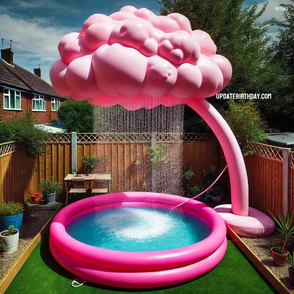 Information about the famous person Elevate Your Summer Fun with a Cloud Shaped Inflatable Swimming Pool