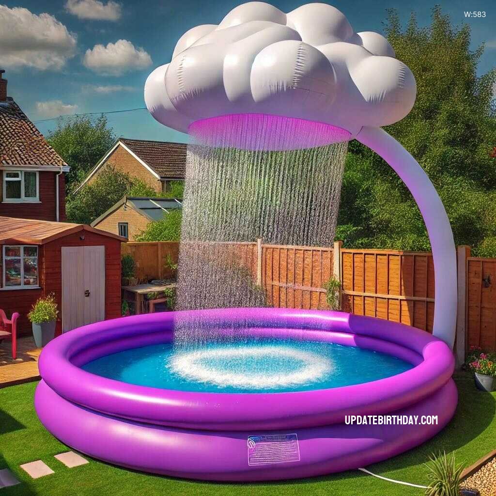 Information about the famous person Elevate Your Summer Fun with a Cloud Shaped Inflatable Swimming Pool