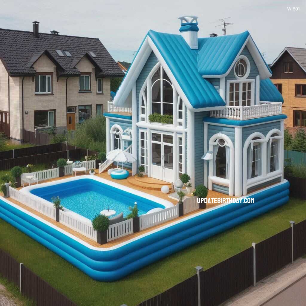 Information about the famous person Experience Summer Fun with a Giant Inflatable House Pool