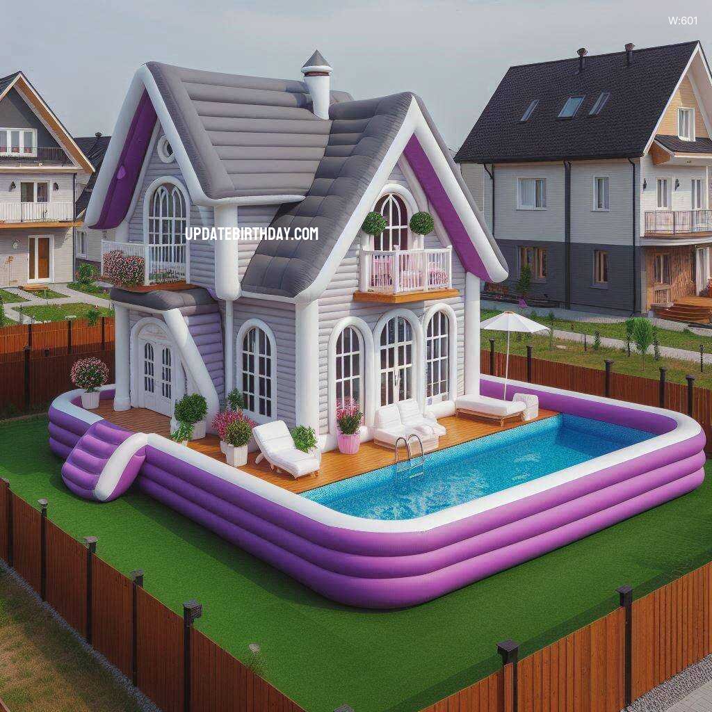 Information about the famous person Experience Summer Fun with a Giant Inflatable House Pool