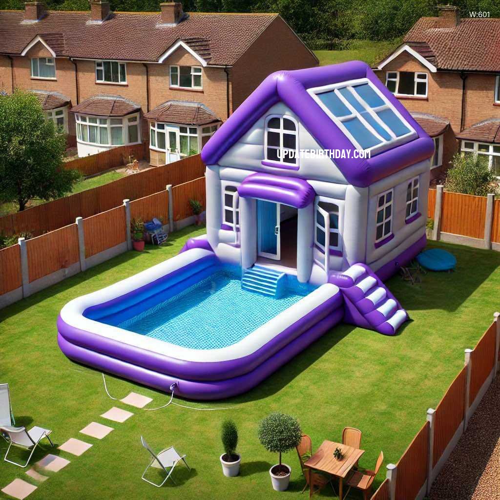 Information about the famous person Experience Summer Fun with a Giant Inflatable House Pool