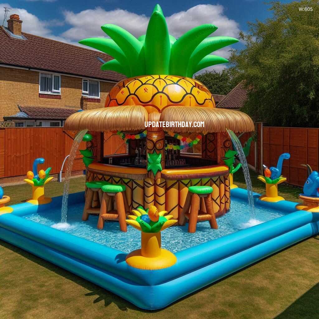 Information about the famous person Elevate Your Pool Parties with an Inflatable Pool Tiki Bar