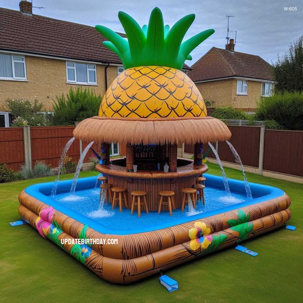 Information about the famous person Elevate Your Pool Parties with an Inflatable Pool Tiki Bar