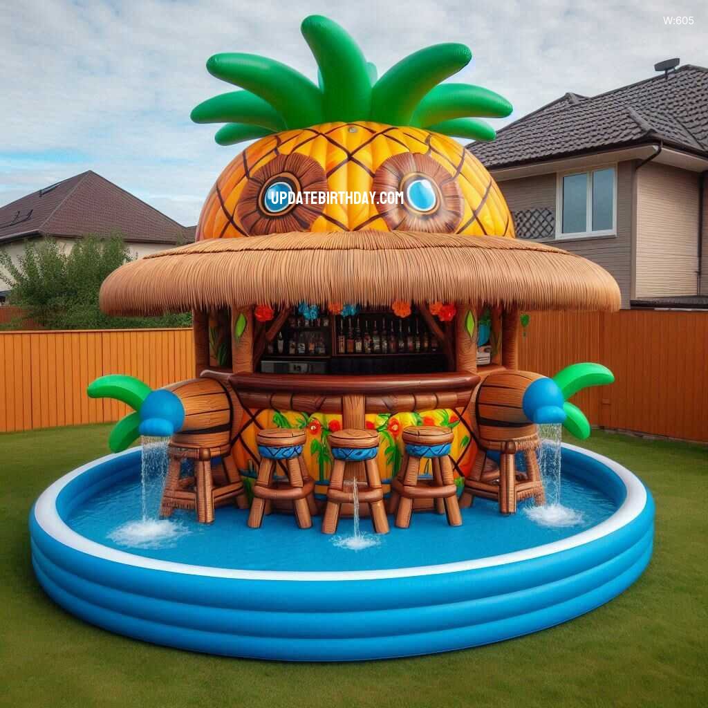 Information about the famous person Elevate Your Pool Parties with an Inflatable Pool Tiki Bar