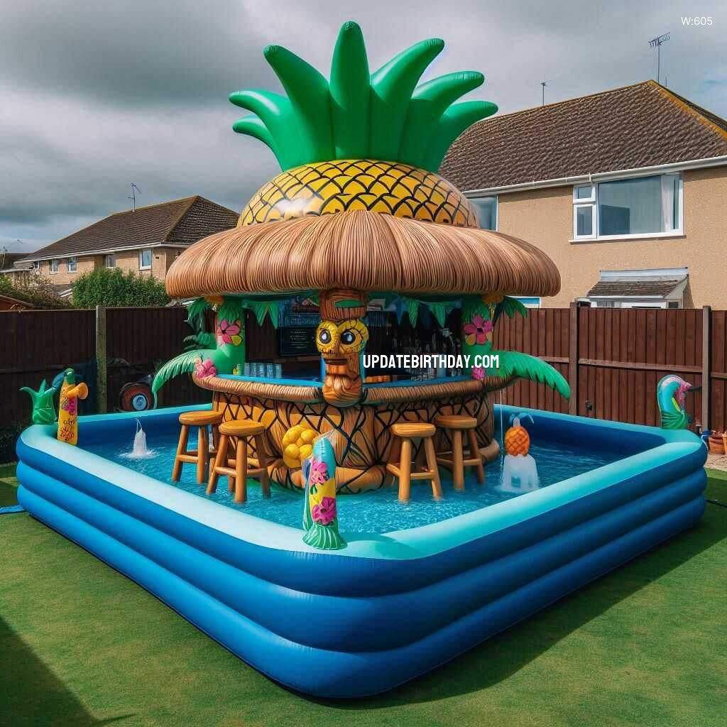 Information about the famous person Elevate Your Pool Parties with an Inflatable Pool Tiki Bar