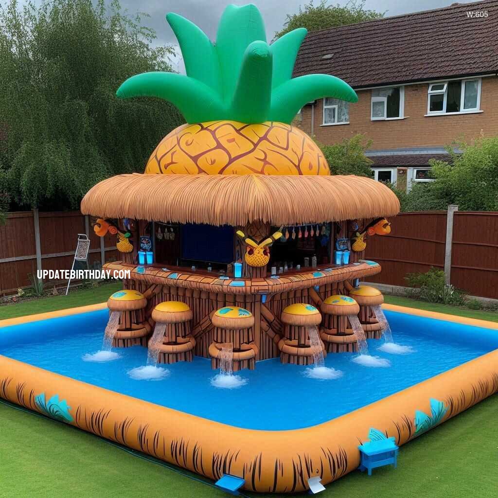 Information about the famous person Elevate Your Pool Parties with an Inflatable Pool Tiki Bar