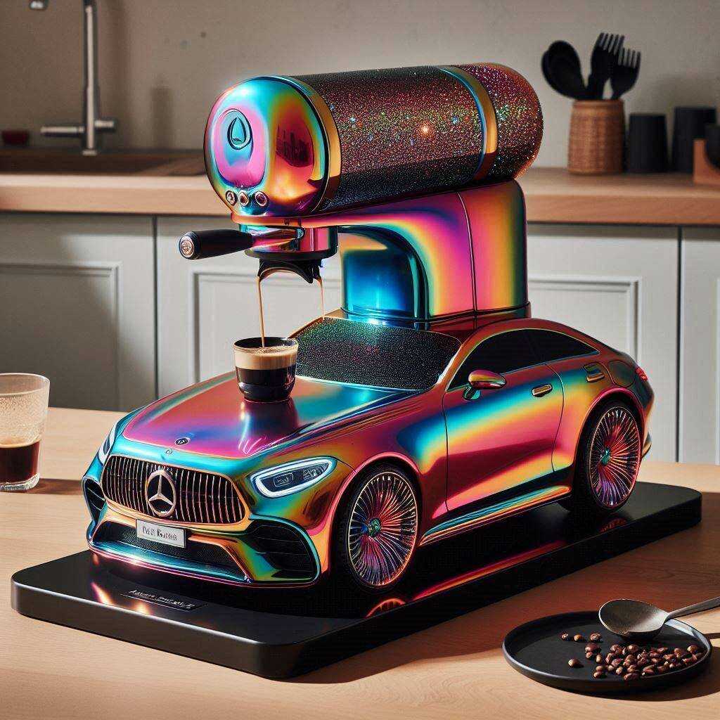 Information about the famous person Luxury Mornings with the Mercedes-Benz Inspired Coffee Maker