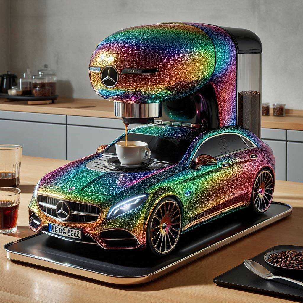 Information about the famous person Luxury Mornings with the Mercedes-Benz Inspired Coffee Maker