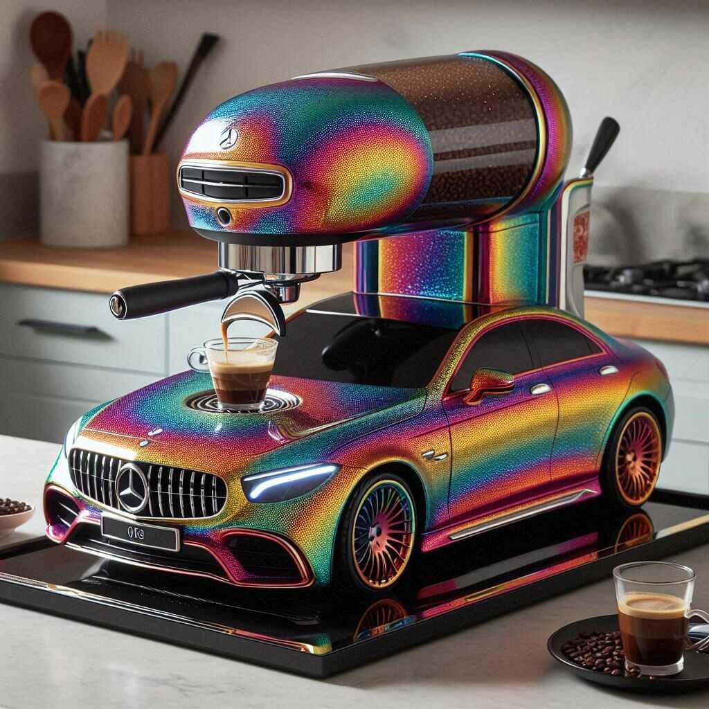 Information about the famous person Luxury Mornings with the Mercedes-Benz Inspired Coffee Maker