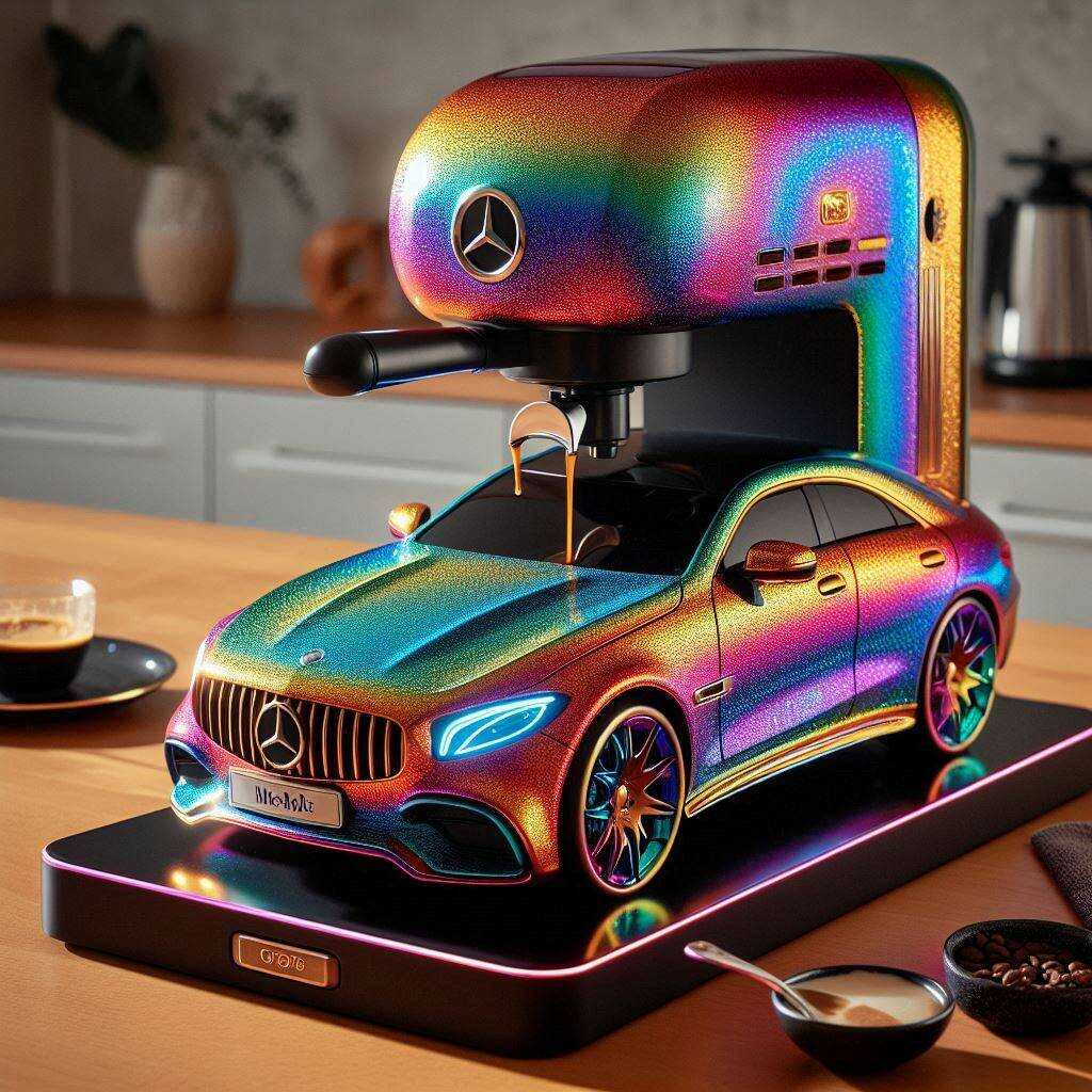 Information about the famous person Luxury Mornings with the Mercedes-Benz Inspired Coffee Maker