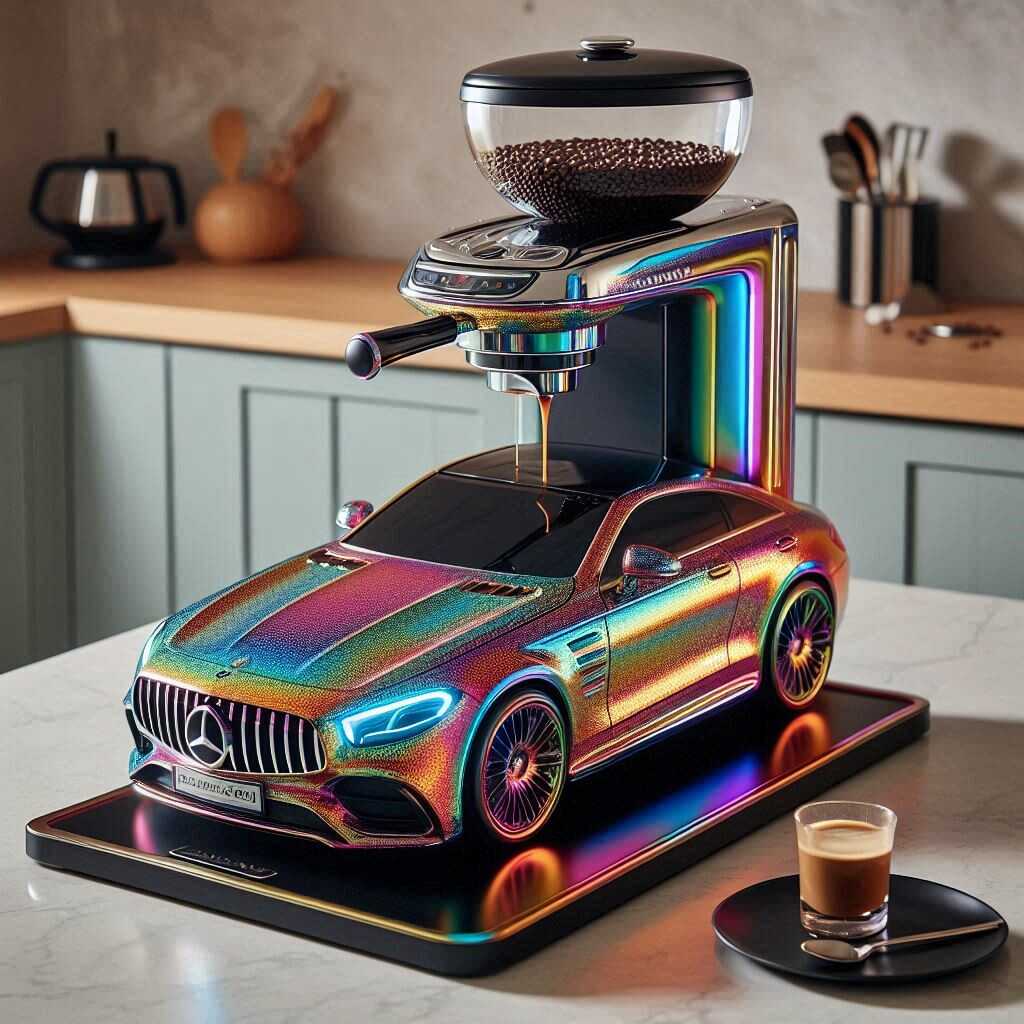 Information about the famous person Luxury Mornings with the Mercedes-Benz Inspired Coffee Maker