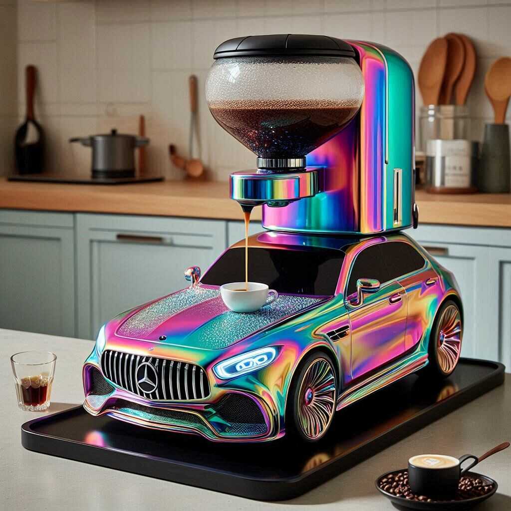 Information about the famous person Luxury Mornings with the Mercedes-Benz Inspired Coffee Maker