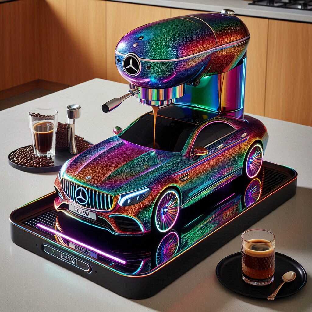 Information about the famous person Luxury Mornings with the Mercedes-Benz Inspired Coffee Maker