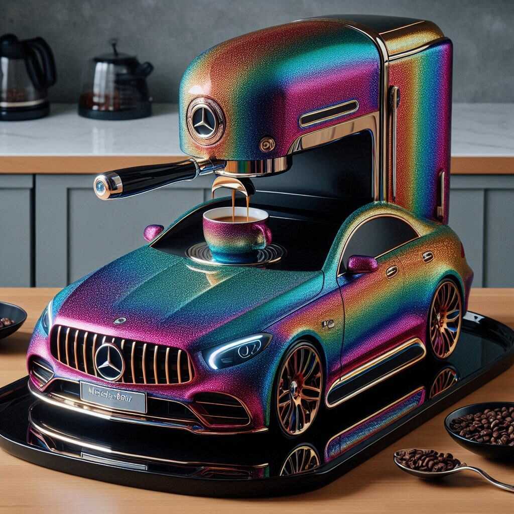 Information about the famous person Luxury Mornings with the Mercedes-Benz Inspired Coffee Maker