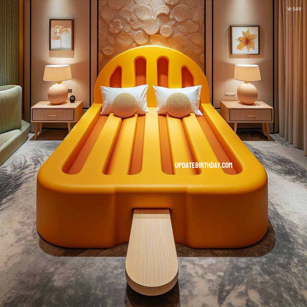 Information about the famous person Transform Your Bedroom with a Fun and Whimsical Popsicle Stick Shaped Bed