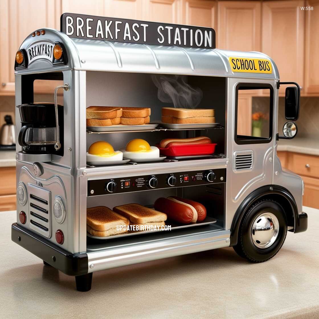 Information about the famous person Start Your Day Right with a School Bus Inspired Breakfast Station