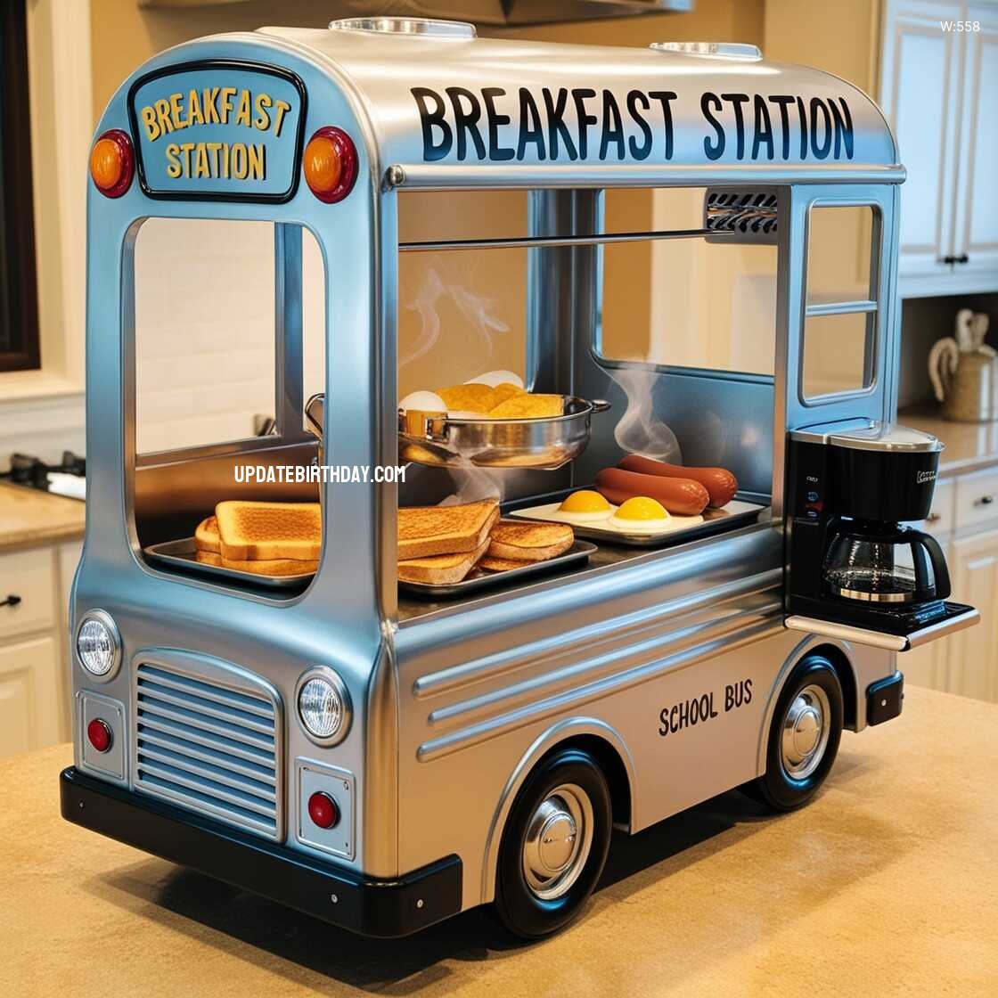 Information about the famous person Start Your Day Right with a School Bus Inspired Breakfast Station