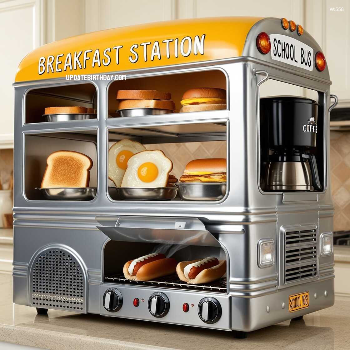 Information about the famous person Start Your Day Right with a School Bus Inspired Breakfast Station