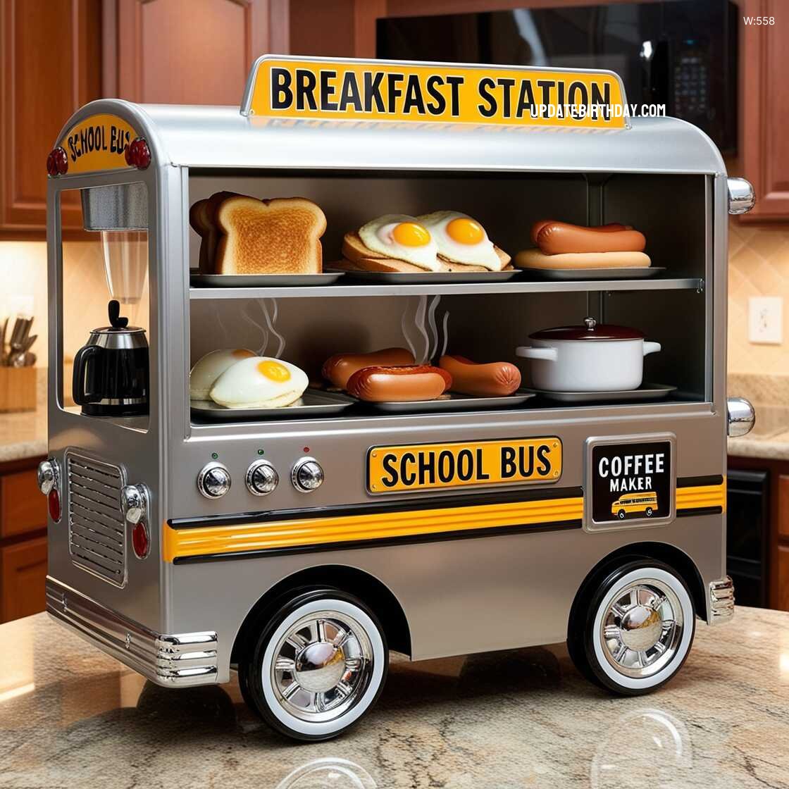 Information about the famous person Start Your Day Right with a School Bus Inspired Breakfast Station