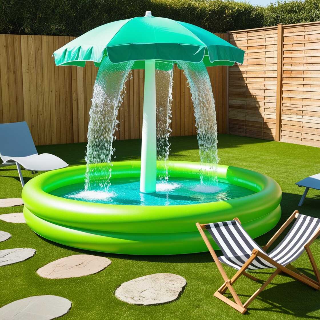 Information about the famous person Stay Cool and Stylish with an Umbrella Shaped Inflatable Swimming Pool