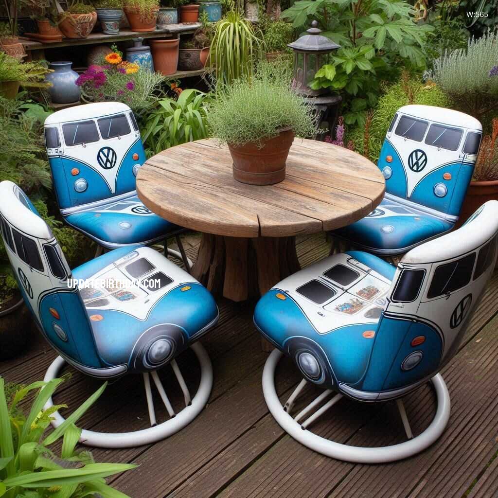 Information about the famous person Transform Your Patio with a Volkswagen Car Shaped Outdoor Chair Set