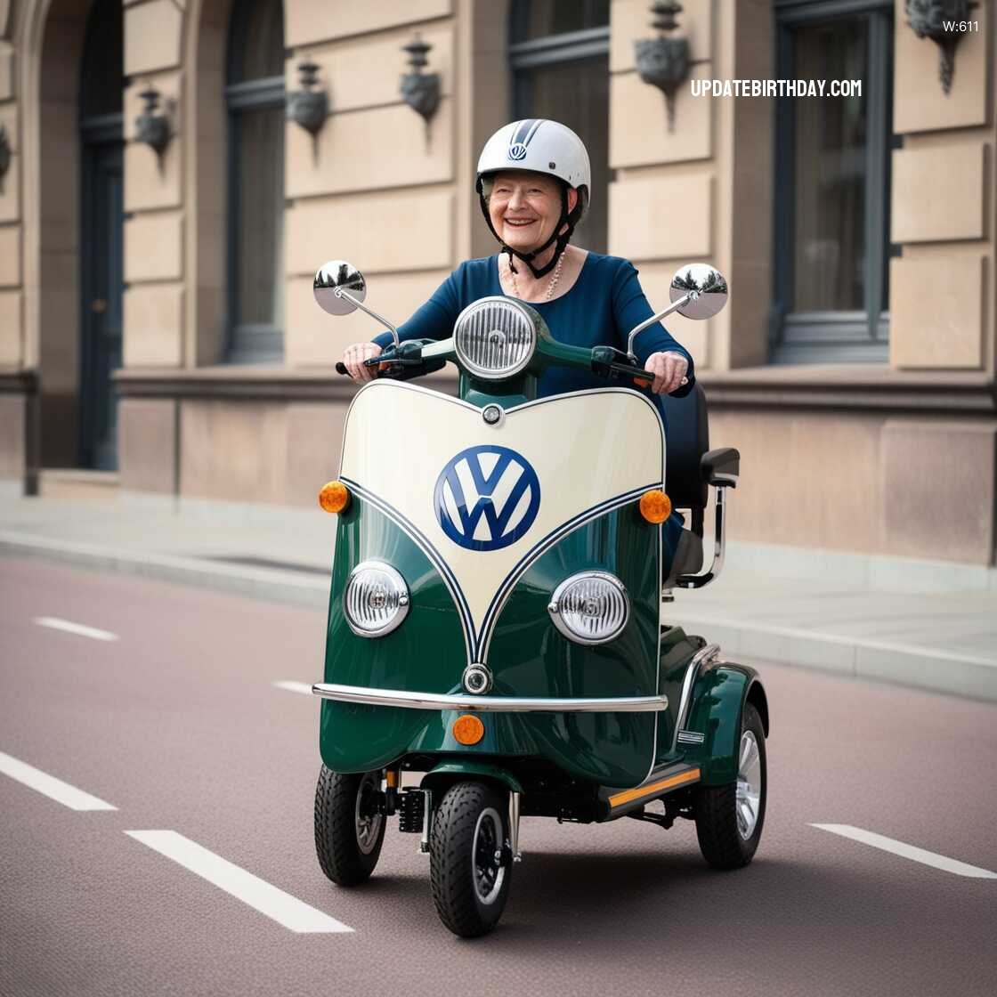 Information about the famous person Groovy Rides: Volkswagen Hippy Van Mobility Scooters for Retro Style and Freedom