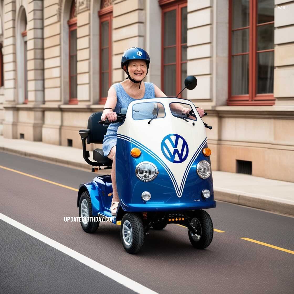 Information about the famous person Groovy Rides: Volkswagen Hippy Van Mobility Scooters for Retro Style and Freedom