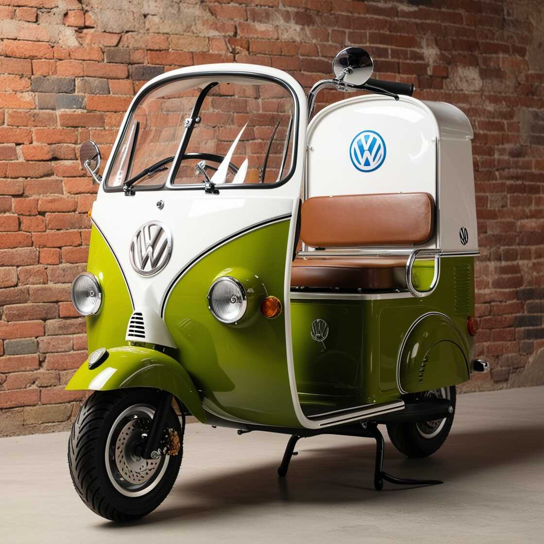 Information about the famous person Volkswagen-Inspired Electric Scooter: Merging Classic Design with Modern Technology