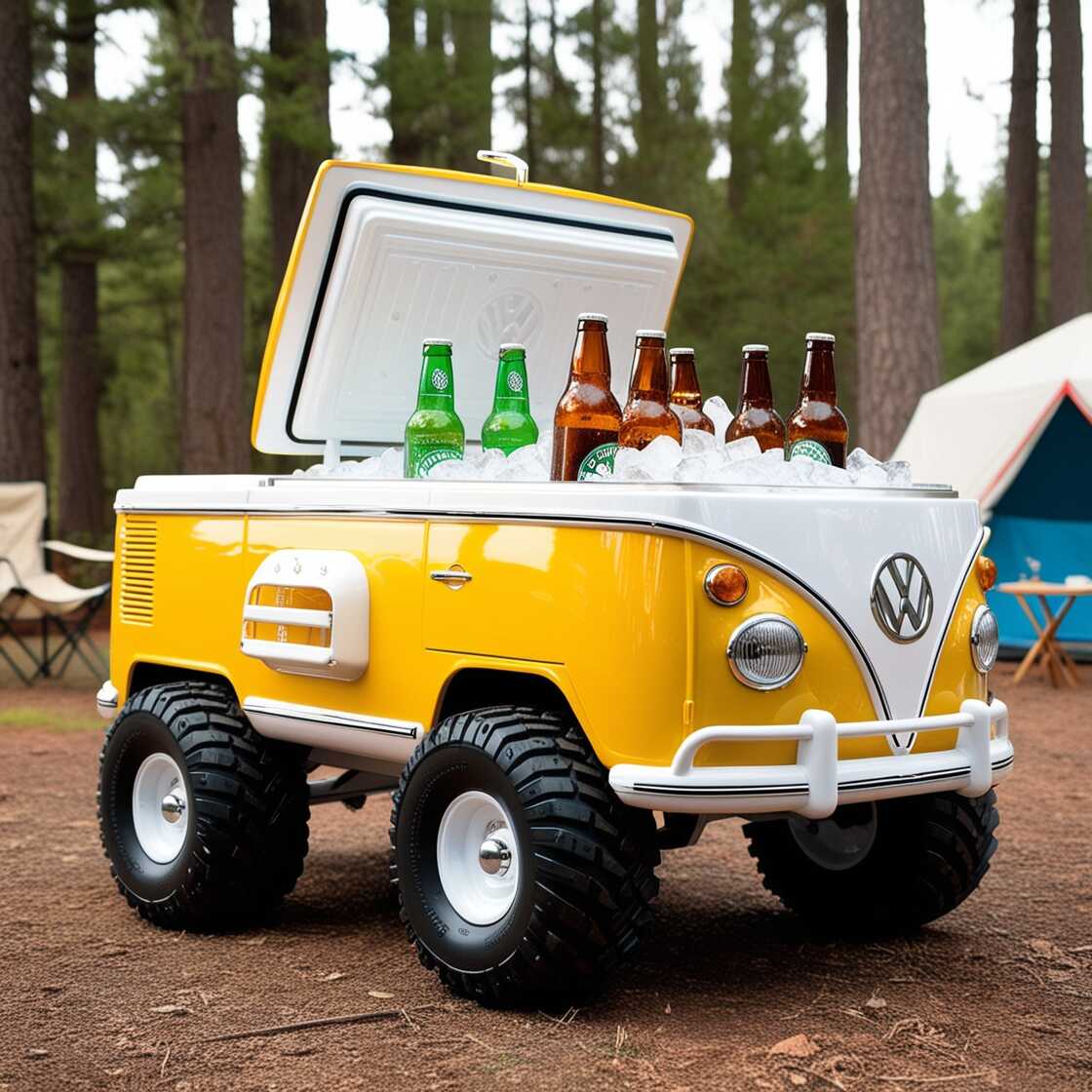 Information about the famous person Keep Your Drinks Cool with a Volkswagen Van Inspired Ice Chest