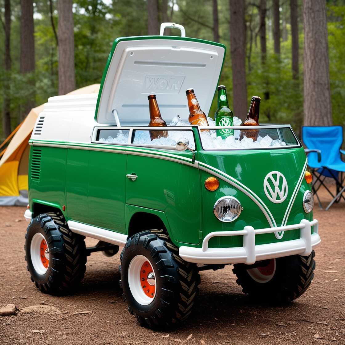 Information about the famous person Keep Your Drinks Cool with a Volkswagen Van Inspired Ice Chest