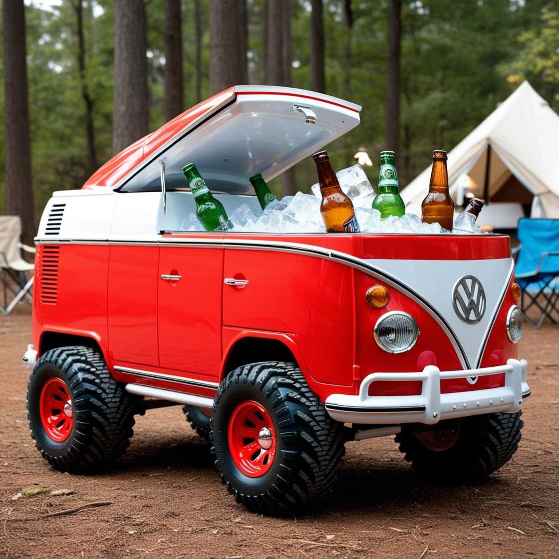 Information about the famous person Keep Your Drinks Cool with a Volkswagen Van Inspired Ice Chest