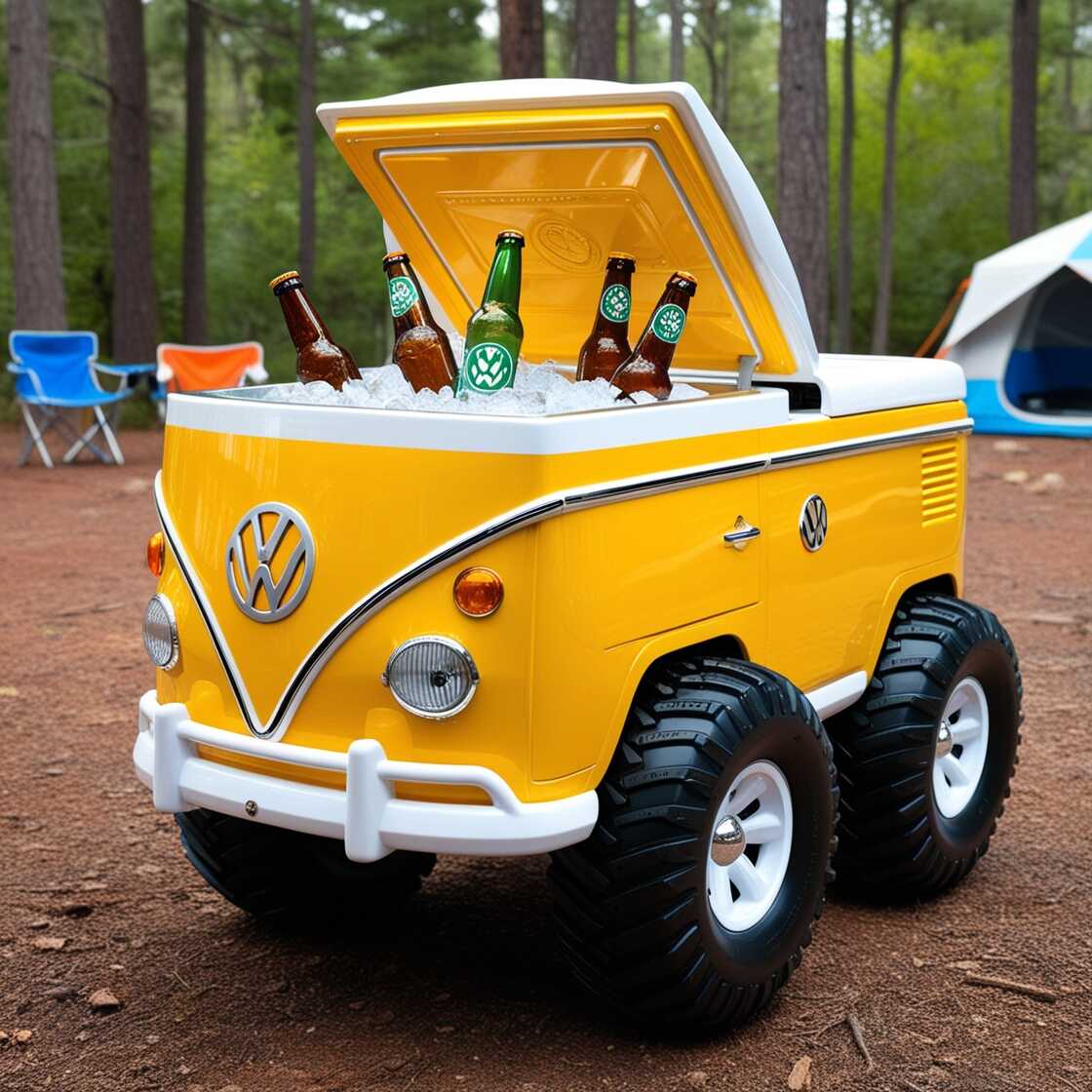 Information about the famous person Keep Your Drinks Cool with a Volkswagen Van Inspired Ice Chest