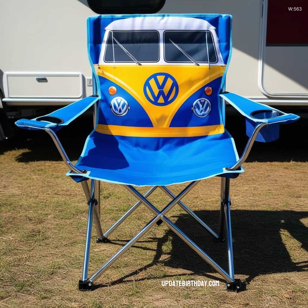 Information about the famous person Upgrade Your Camping Gear with a VW Bus Inspired Camping Chair