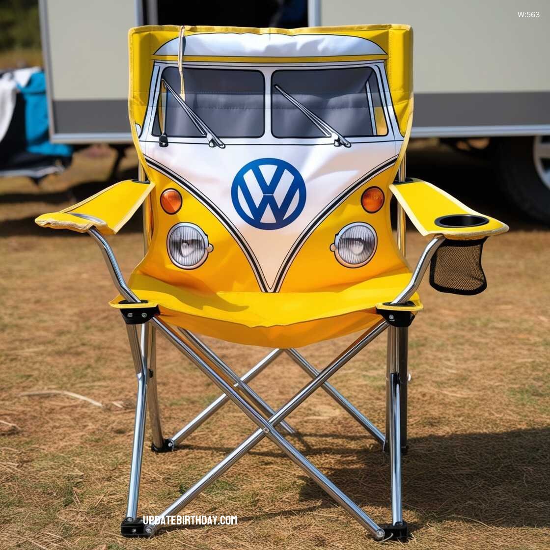 Information about the famous person Upgrade Your Camping Gear with a VW Bus Inspired Camping Chair