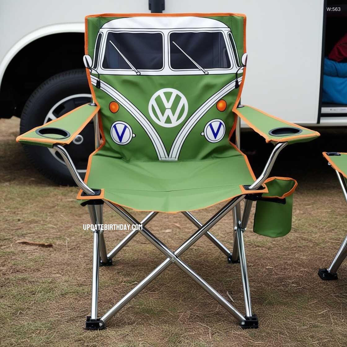 Information about the famous person Upgrade Your Camping Gear with a VW Bus Inspired Camping Chair