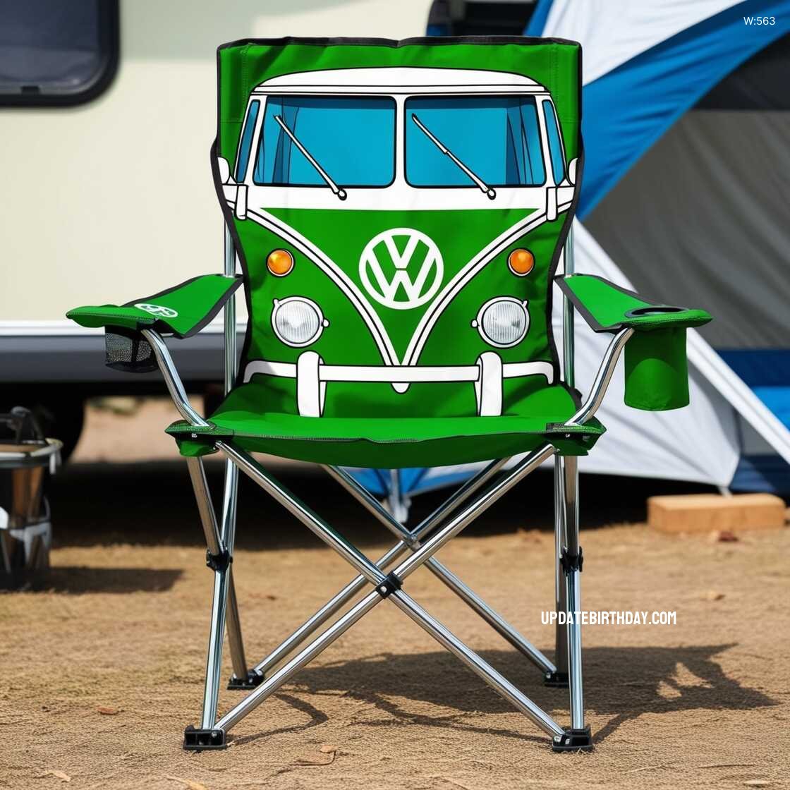 Information about the famous person Upgrade Your Camping Gear with a VW Bus Inspired Camping Chair