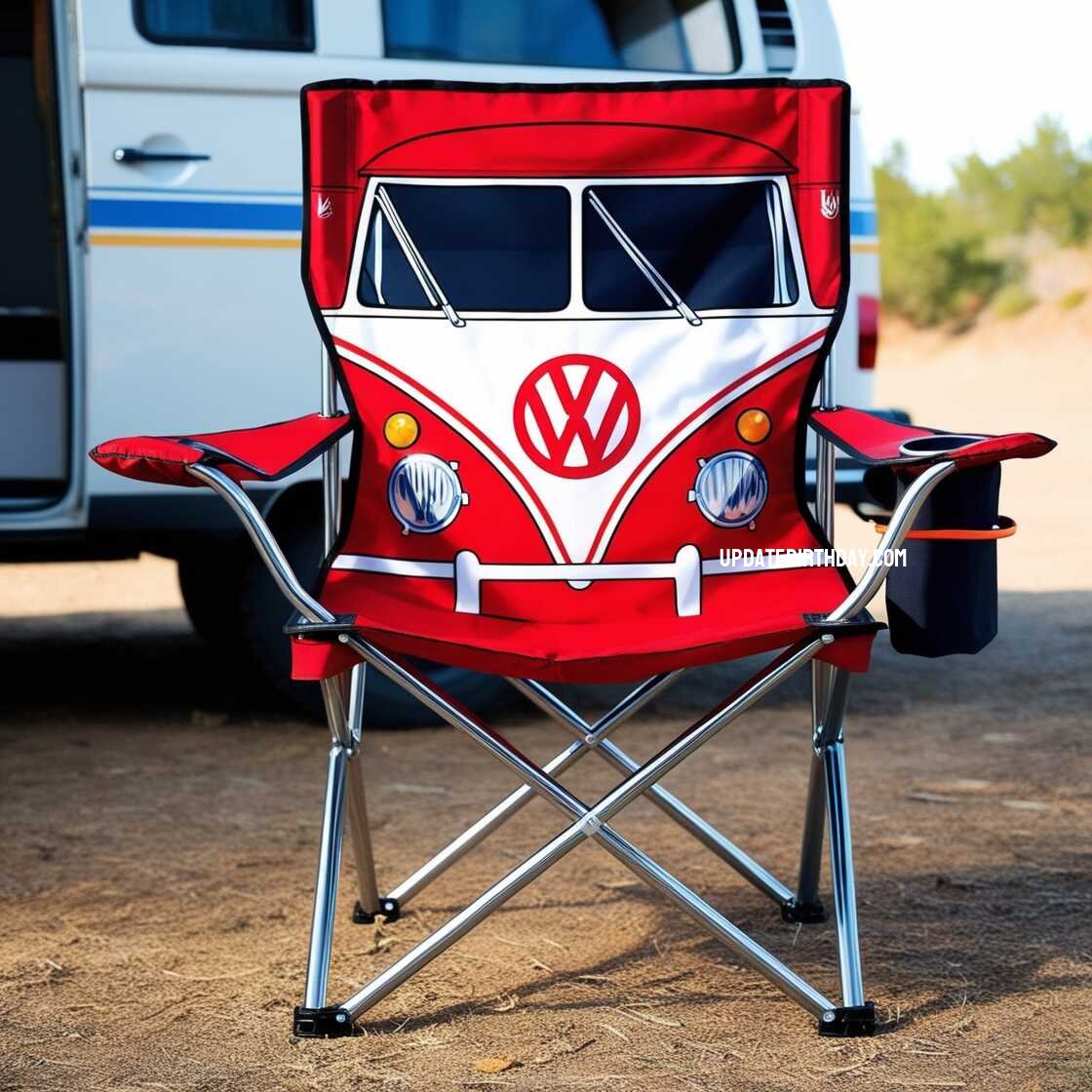 Information about the famous person Upgrade Your Camping Gear with a VW Bus Inspired Camping Chair