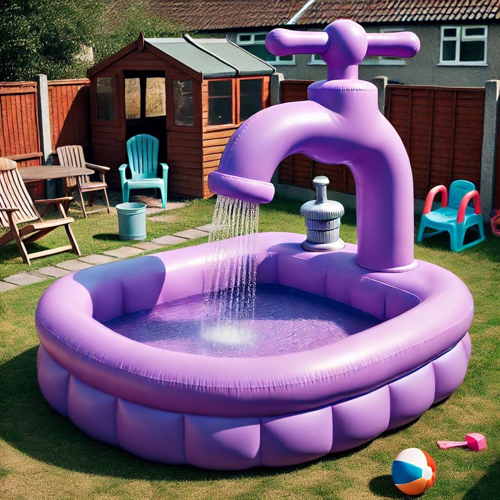 Information about the famous person The Ultimate Summer Splash: Water Tap-Inspired Inflatable Swimming Pool