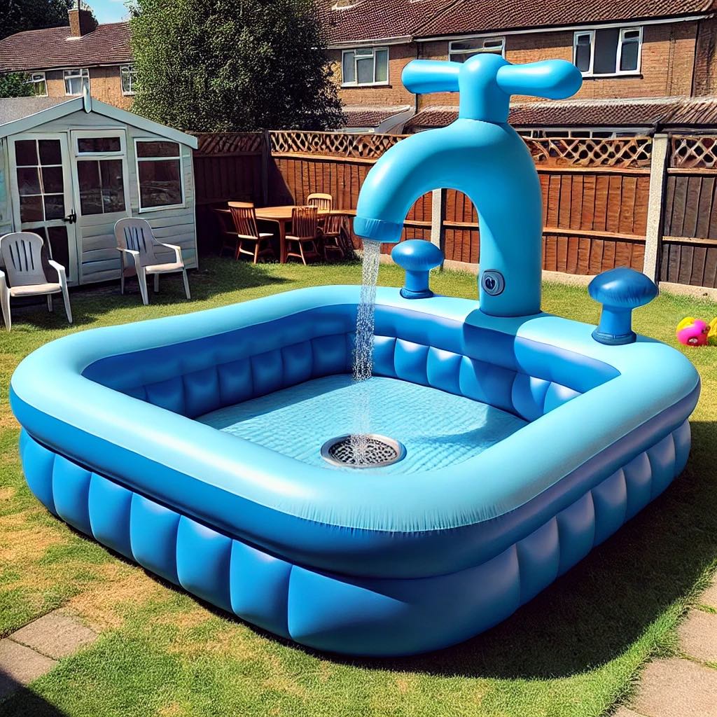 Information about the famous person The Ultimate Summer Splash: Water Tap-Inspired Inflatable Swimming Pool