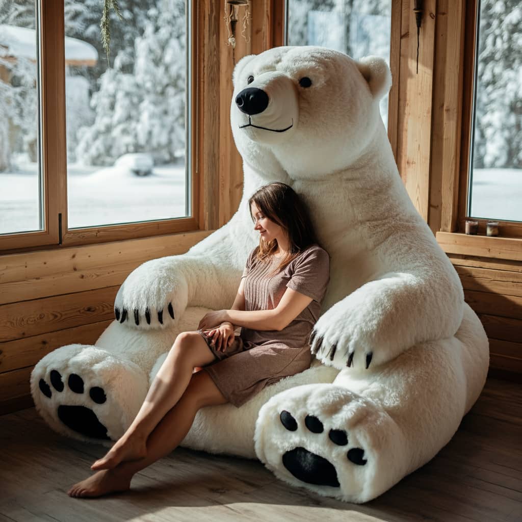 Information about the famous person Cozy and Fun: Enhance Your Space with a Bear Shaped Lounger for Ultimate Comfort