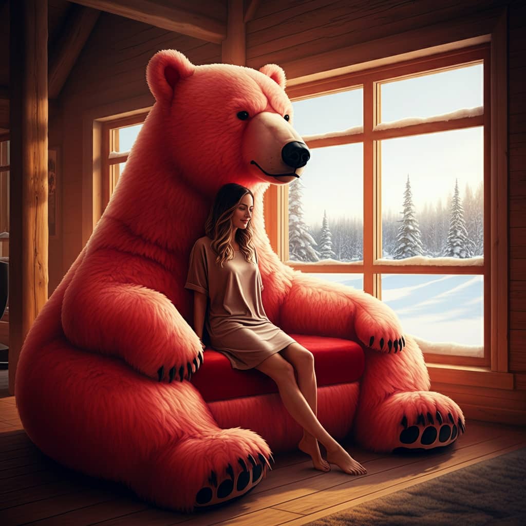 Information about the famous person Cozy and Fun: Enhance Your Space with a Bear Shaped Lounger for Ultimate Comfort