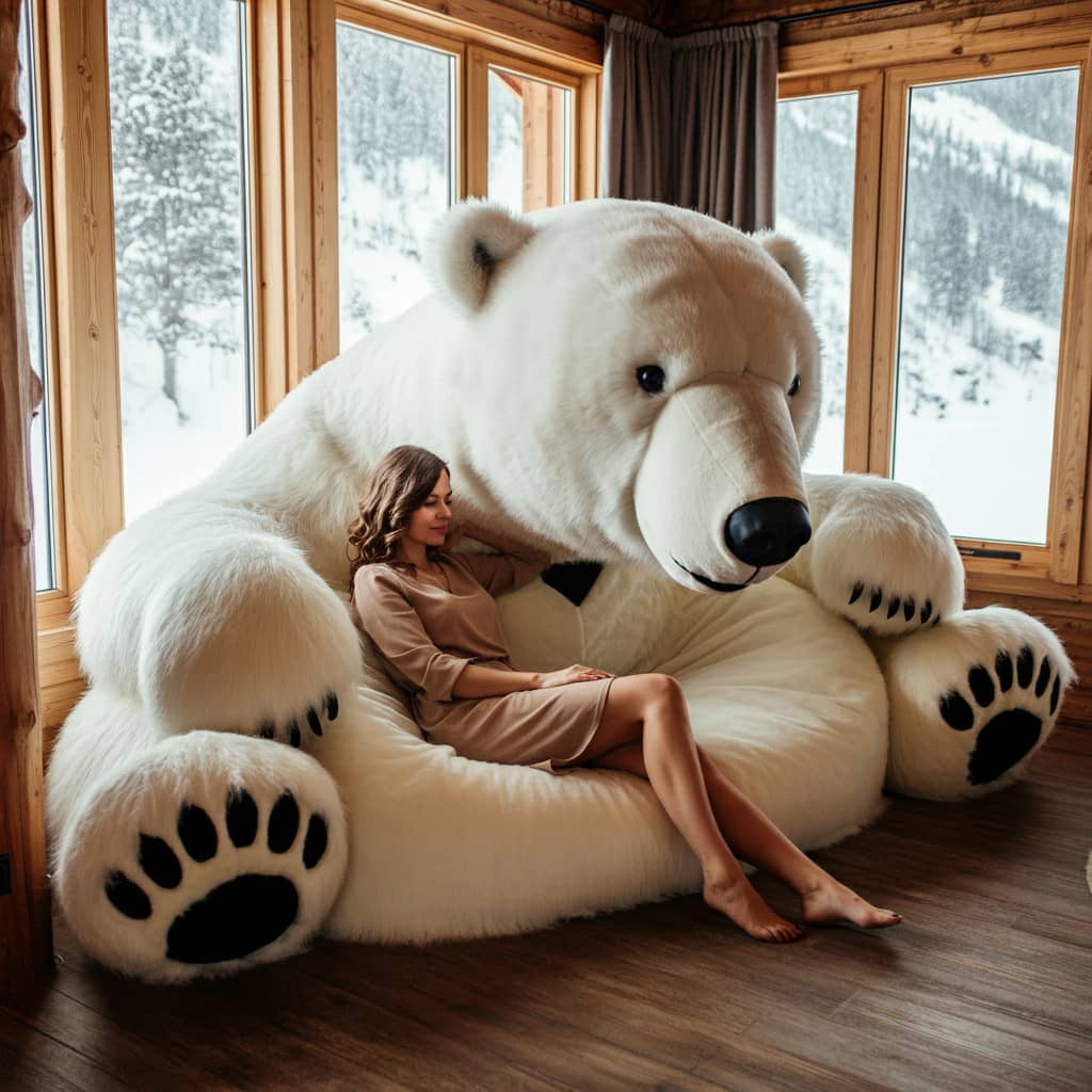 Information about the famous person Cozy and Fun: Enhance Your Space with a Bear Shaped Lounger for Ultimate Comfort