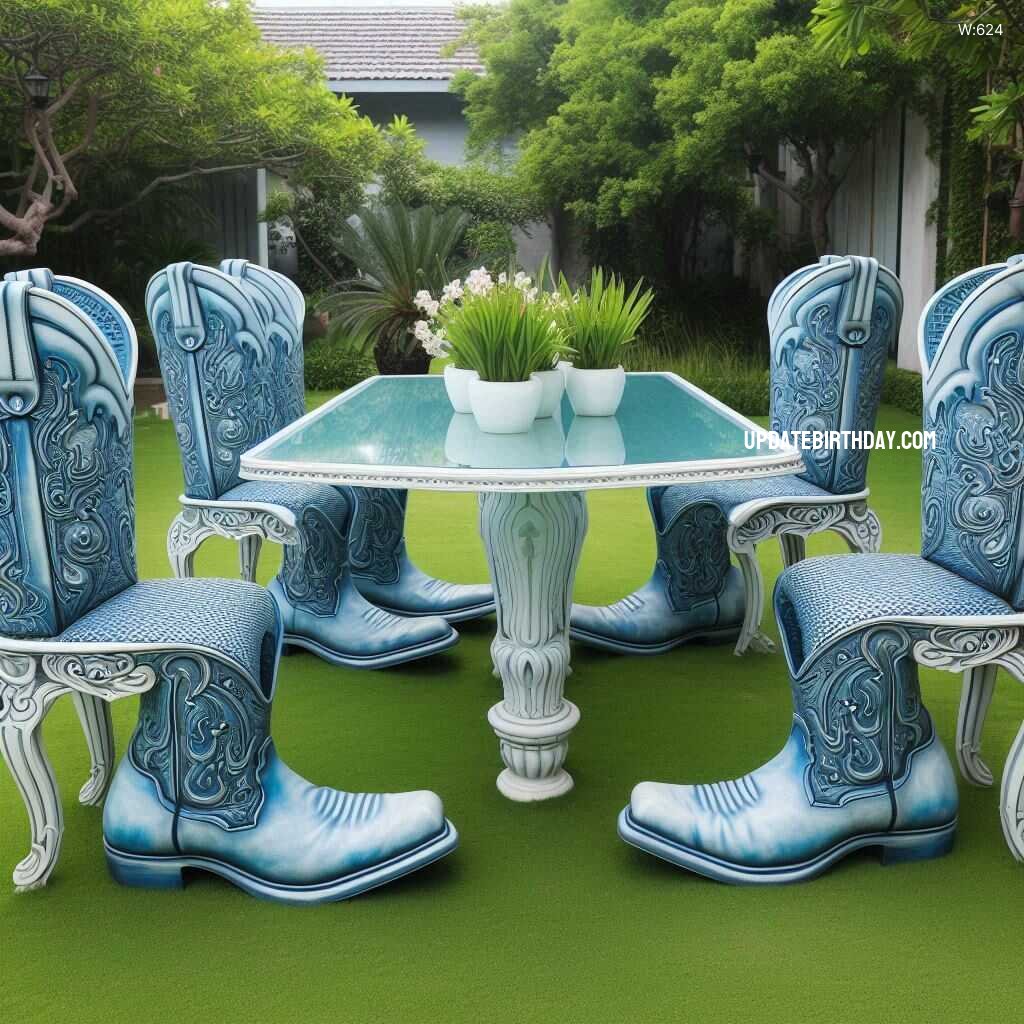 Information about the famous person Step Up Your Outdoor Decor with Boots-Themed Patio Sets