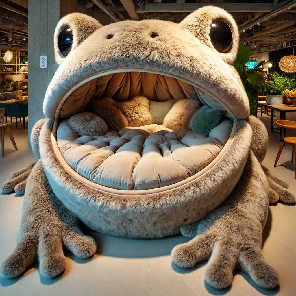 Information about the famous person Comfort with the Frog Sofa: Fun and Unique Seating for Your Home