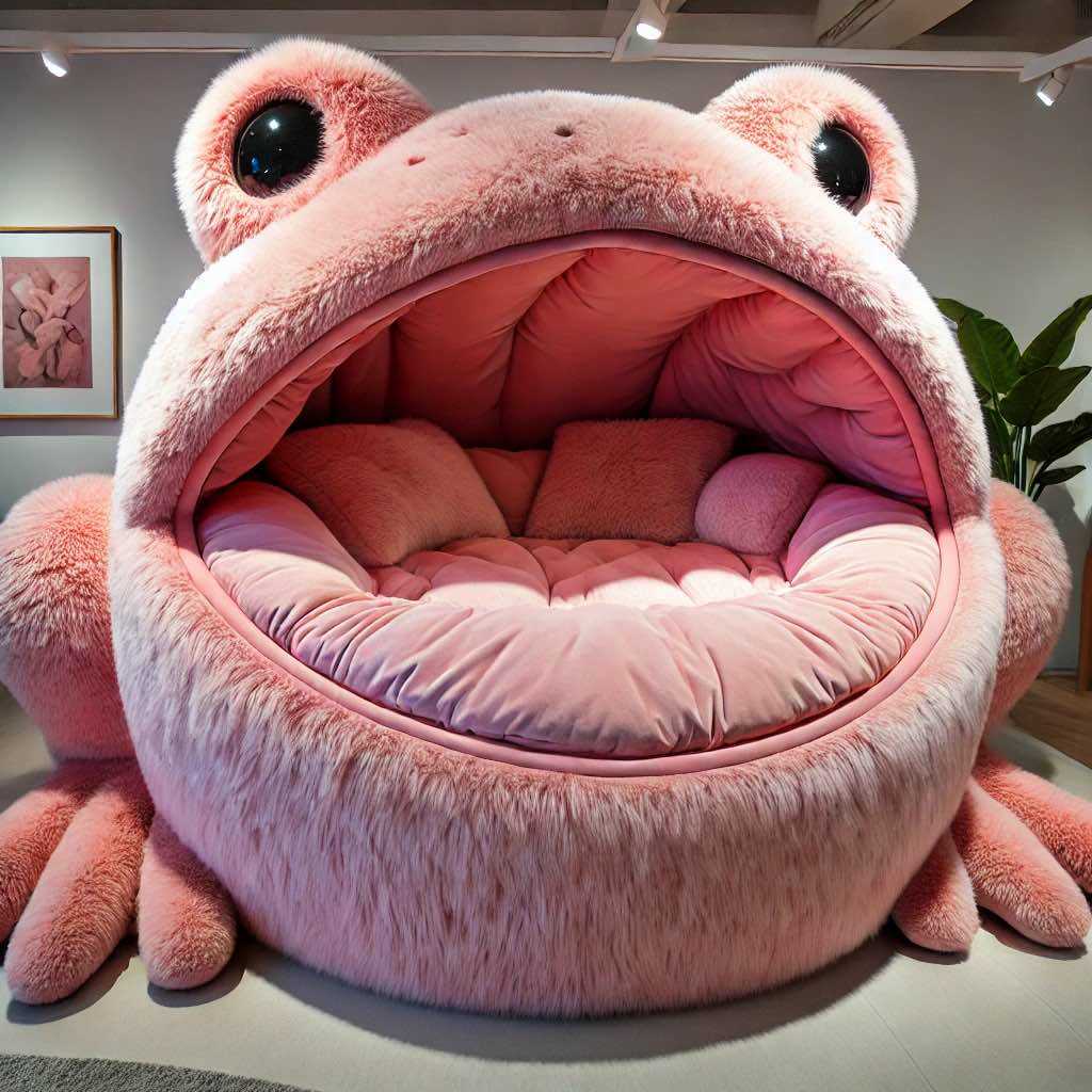 Information about the famous person Comfort with the Frog Sofa: Fun and Unique Seating for Your Home