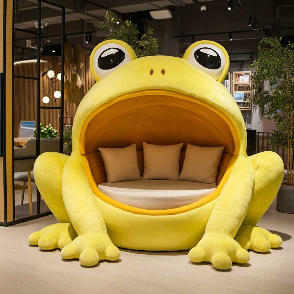 Information about the famous person Comfort with the Frog Sofa: Fun and Unique Seating for Your Home