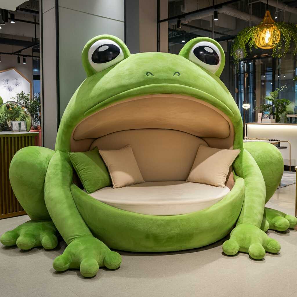 Information about the famous person Comfort with the Frog Sofa: Fun and Unique Seating for Your Home