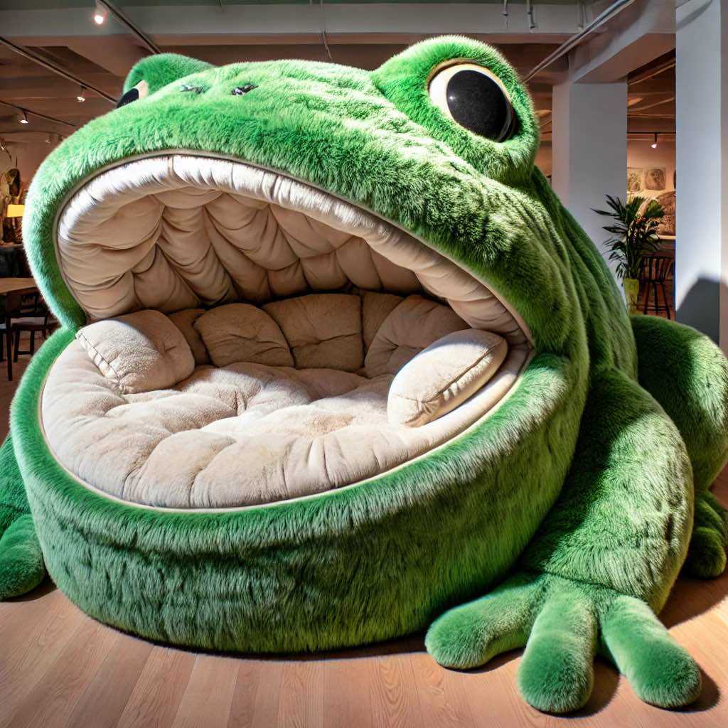 Information about the famous person Comfort with the Frog Sofa: Fun and Unique Seating for Your Home