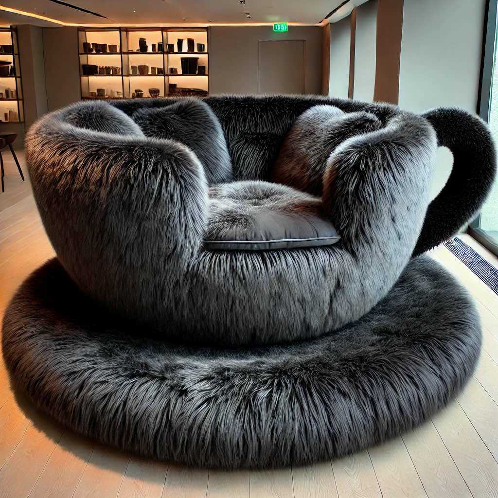 Information about the famous person The Comfort and Style of the Giant Teacup Shaped Lounger